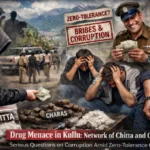 कुल्लू में ‘चिट्टा’ और चरस का जाल: जीरो टॉलरेंस के दावों के बीच भ्रष्ट तंत्र पर उठते गंभीर सवाल